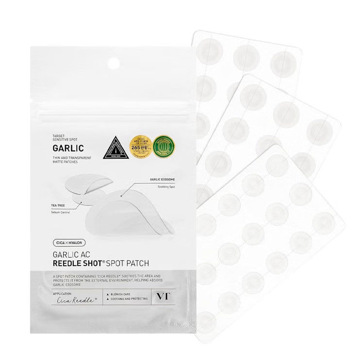 VT Garlic AC Microneedle Acne Patches, 48 ​​patches per pack, 736667