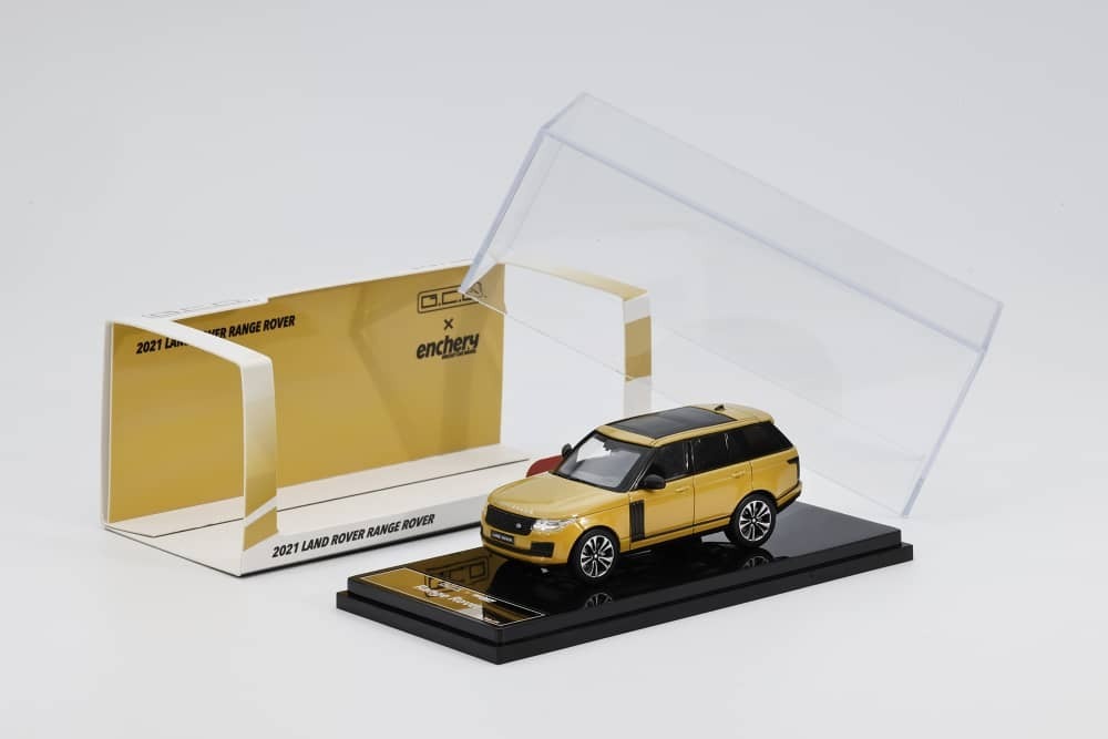 PO-$75 * GCD * 1:64 RANGE ROVER YELLOW LHD