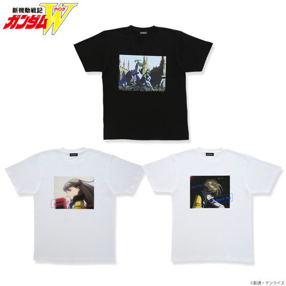 244877 Pbandai 預訂 2026/3月 新機動戦記ガンダムW　オープニングシーンTシャツ（全3種）