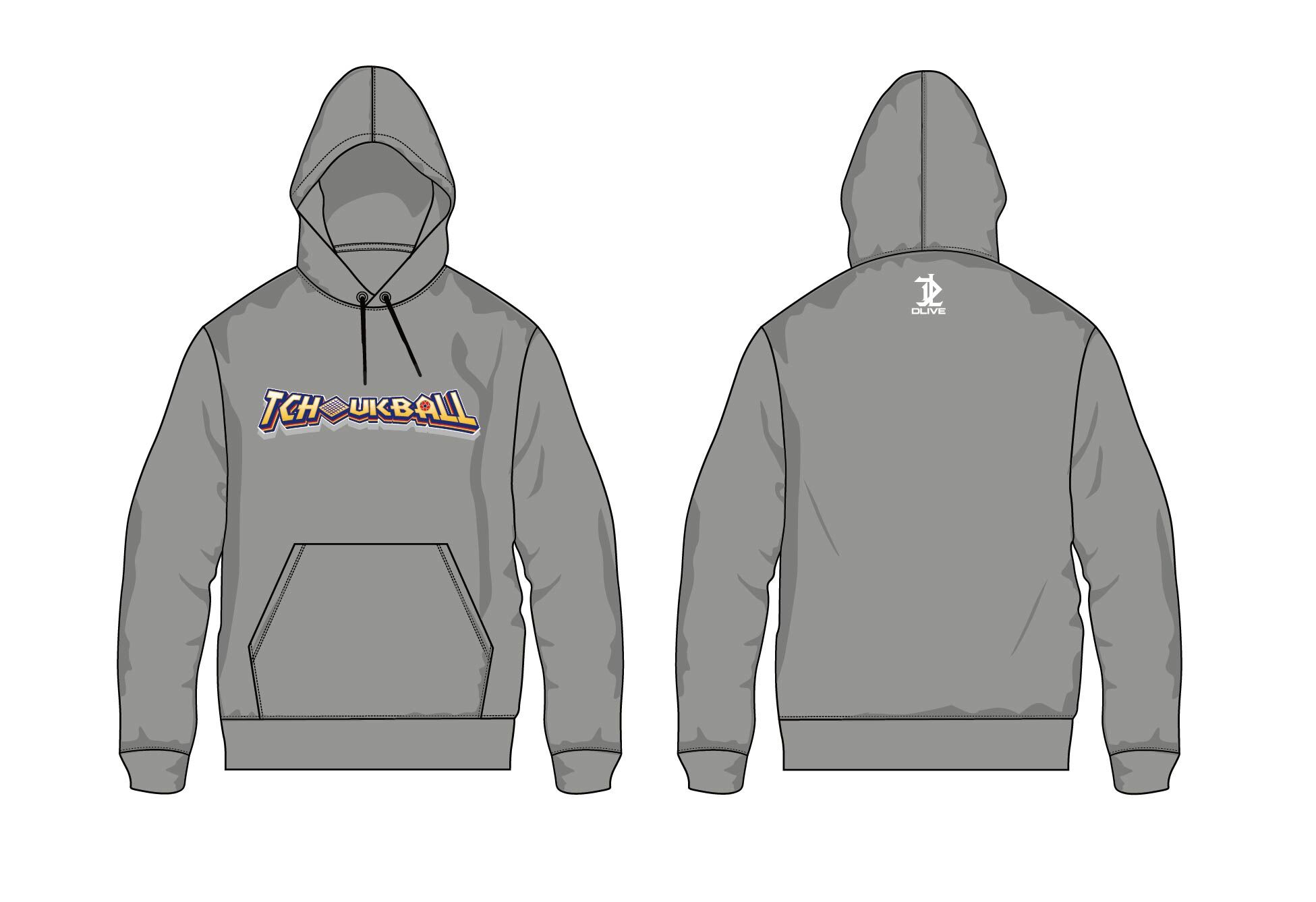 Tchoukball巧固球 太空鋼彈風-標語帽T (共3色)