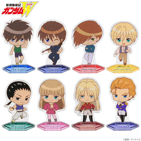 245886 Pbandai 預訂 2026/3月 新機動戦記ガンダムW デフォルメアクリルスタンド全種セット 套裝