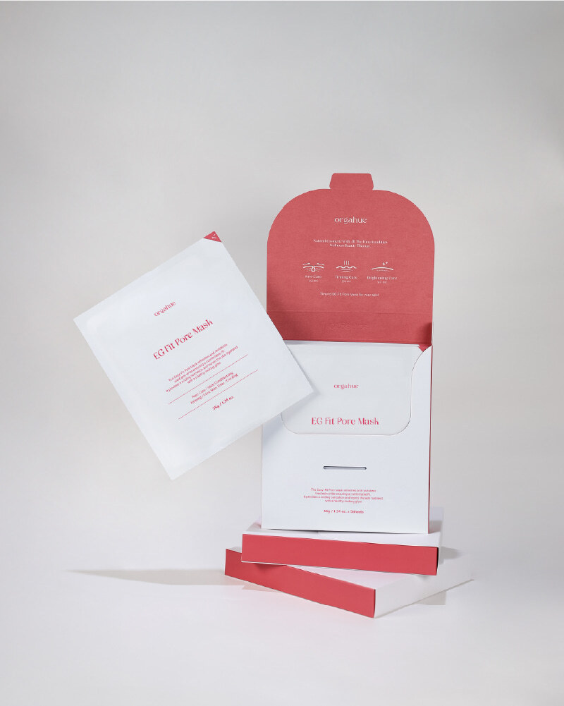 Orgahue - EG毛孔緊致修復面膜（1盒5片)