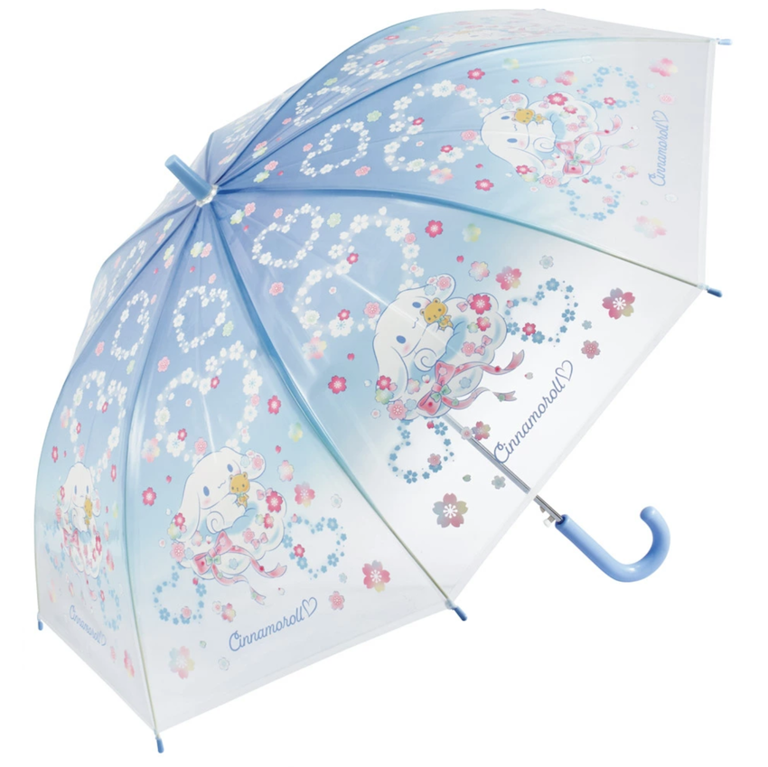 日本 2026 新版 Skater Cinnamoroll 55 CM 兒童雨傘