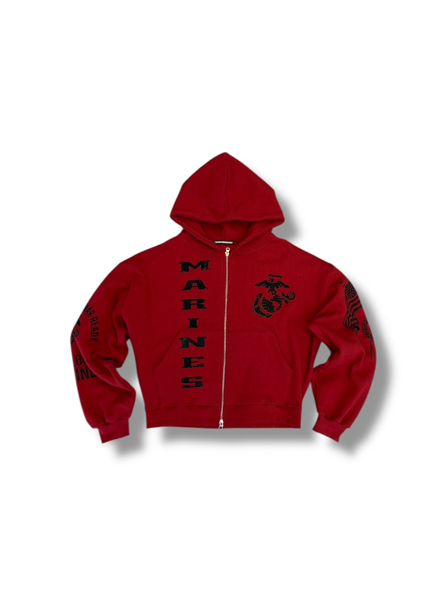 Symphony 外套-拉鍊帽夾