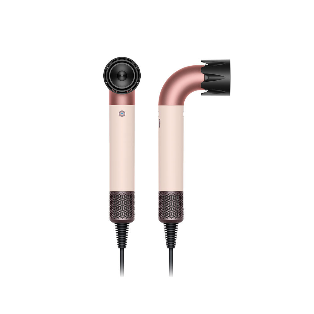 【Dyson】HD17精準造型輕量吹風機-粉霧玫瑰 贈 吹風機收納座