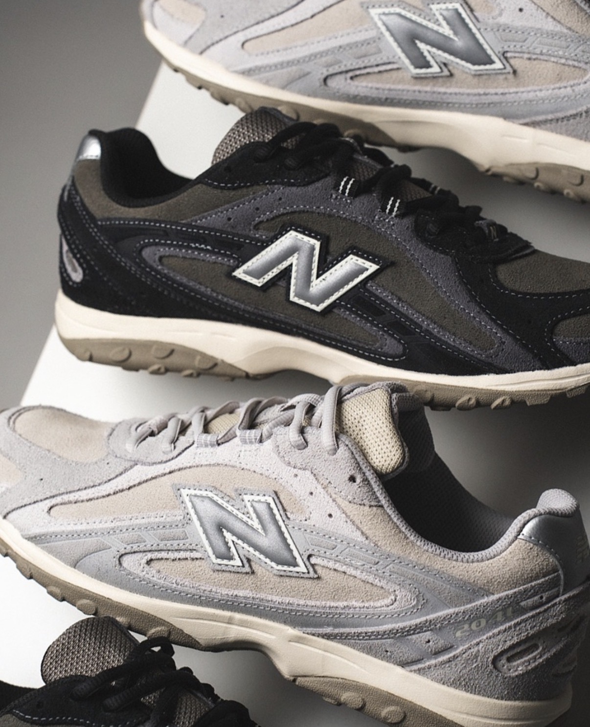 男女鞋 NEW BALANCE 204L 黑綠色 麂皮 網眼 復古 休閒鞋【U204L5WZ】NB240