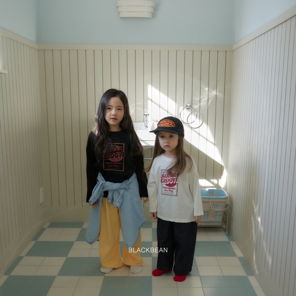 韓國🇰🇷BLACKBEAN 美式印花長袖Ｔ恤(S-XL)