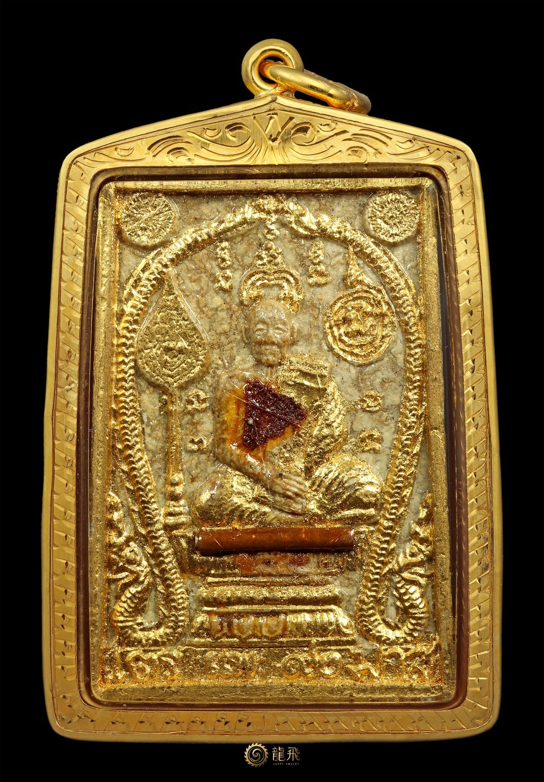 聖血崇迪美品金漆—龍婆培瓦闢坤通佛歷2537年