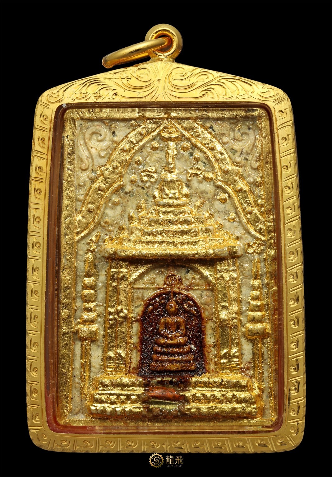 聖血崇迪美品金漆—龍婆培瓦闢坤通佛歷2537年