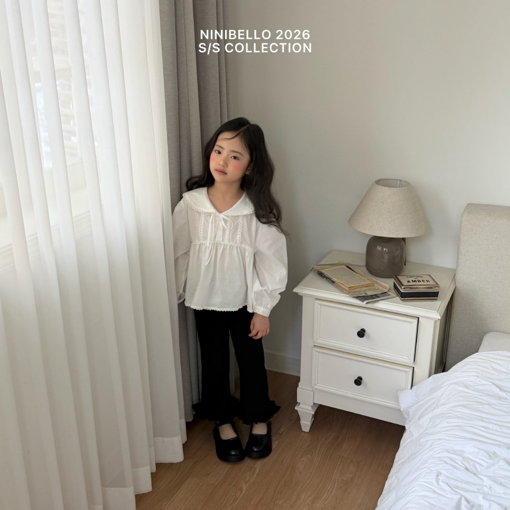 正韓春Ninibello 兩色勾勒春天上衣