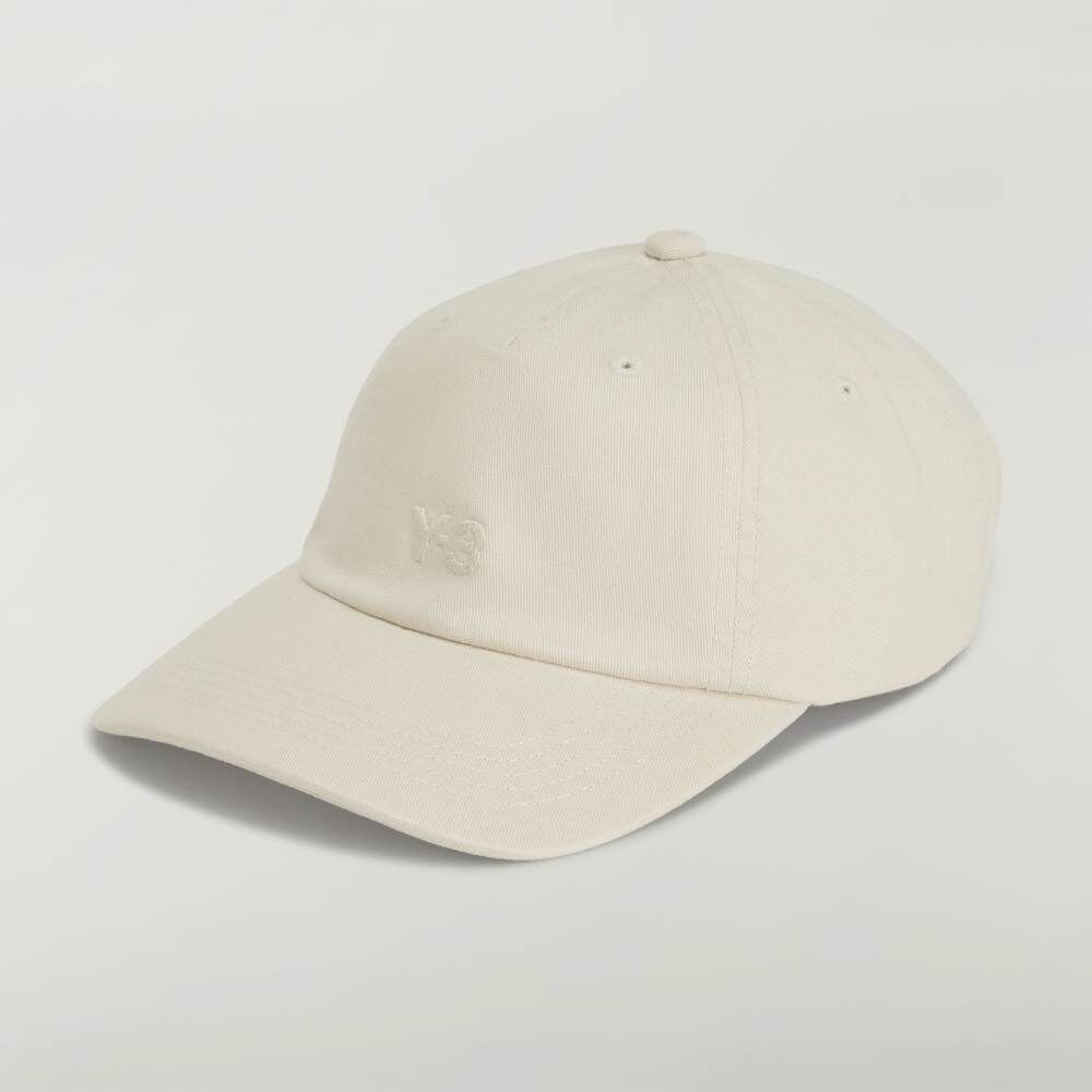 【 Y-3 DAD CAP 老爹帽 - 礦石白 】