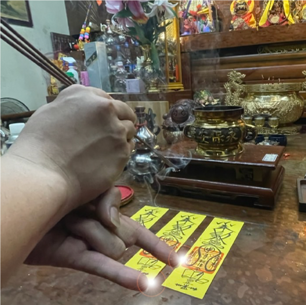 消災延壽靈符-求健康(3入)-過爐加持【綵金殿】