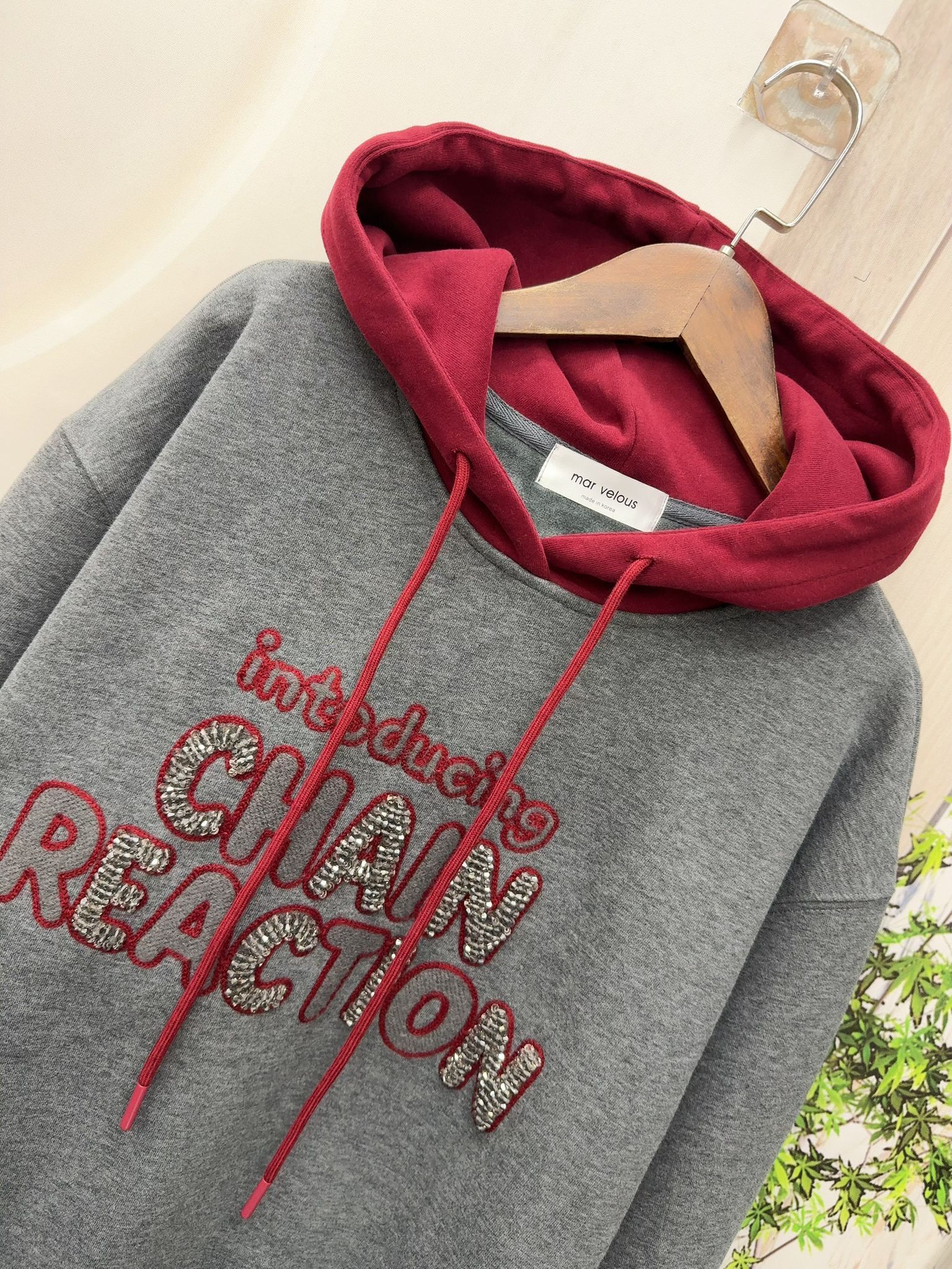 Mar 毛底有帽衛衣~138J