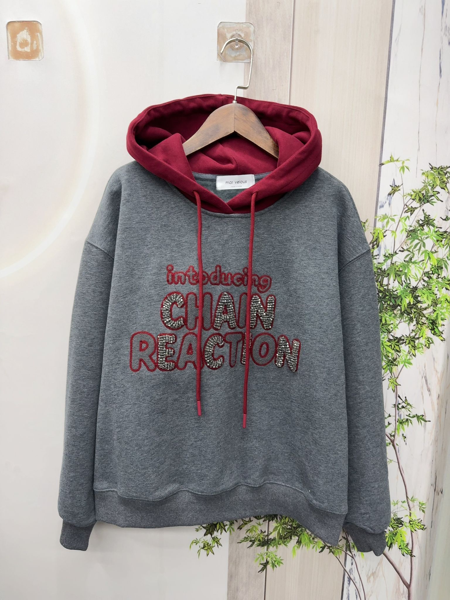 Mar 毛底有帽衛衣~138J