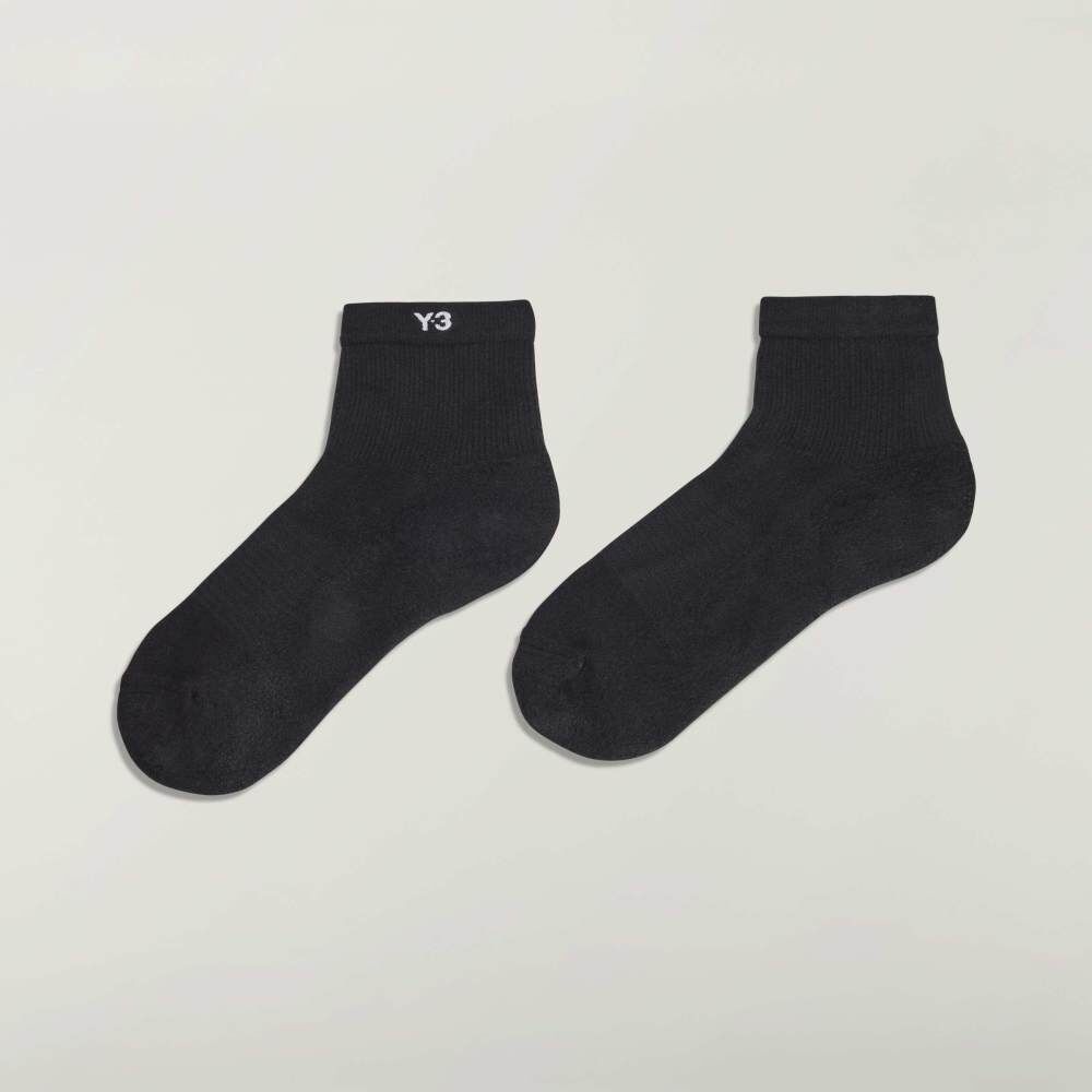【 Y-3 CLASSIC LOW SOCKS 經典短襪 - 黑 】
