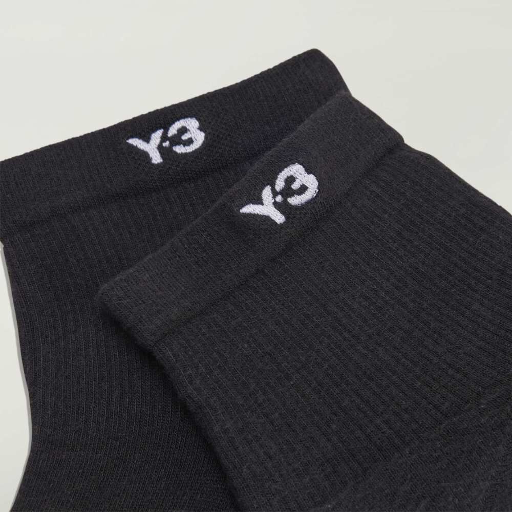 【 Y-3 CLASSIC LOW SOCKS 經典短襪 - 黑 】