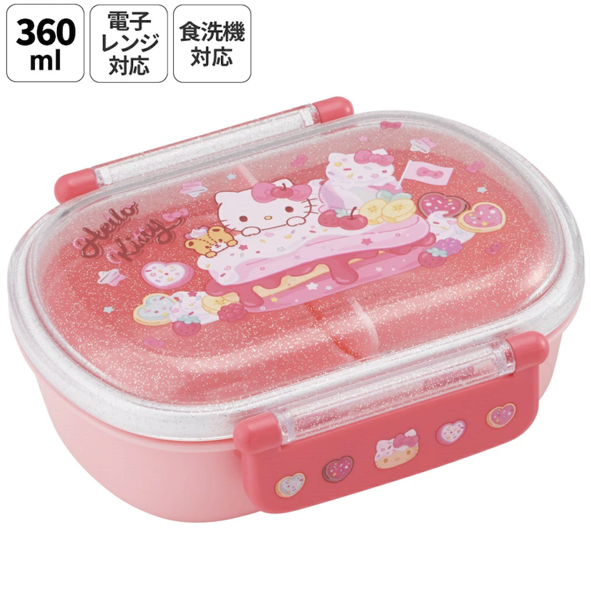 日本製 2026 新版 Skater 圓角餐盒 - Hello Kitty