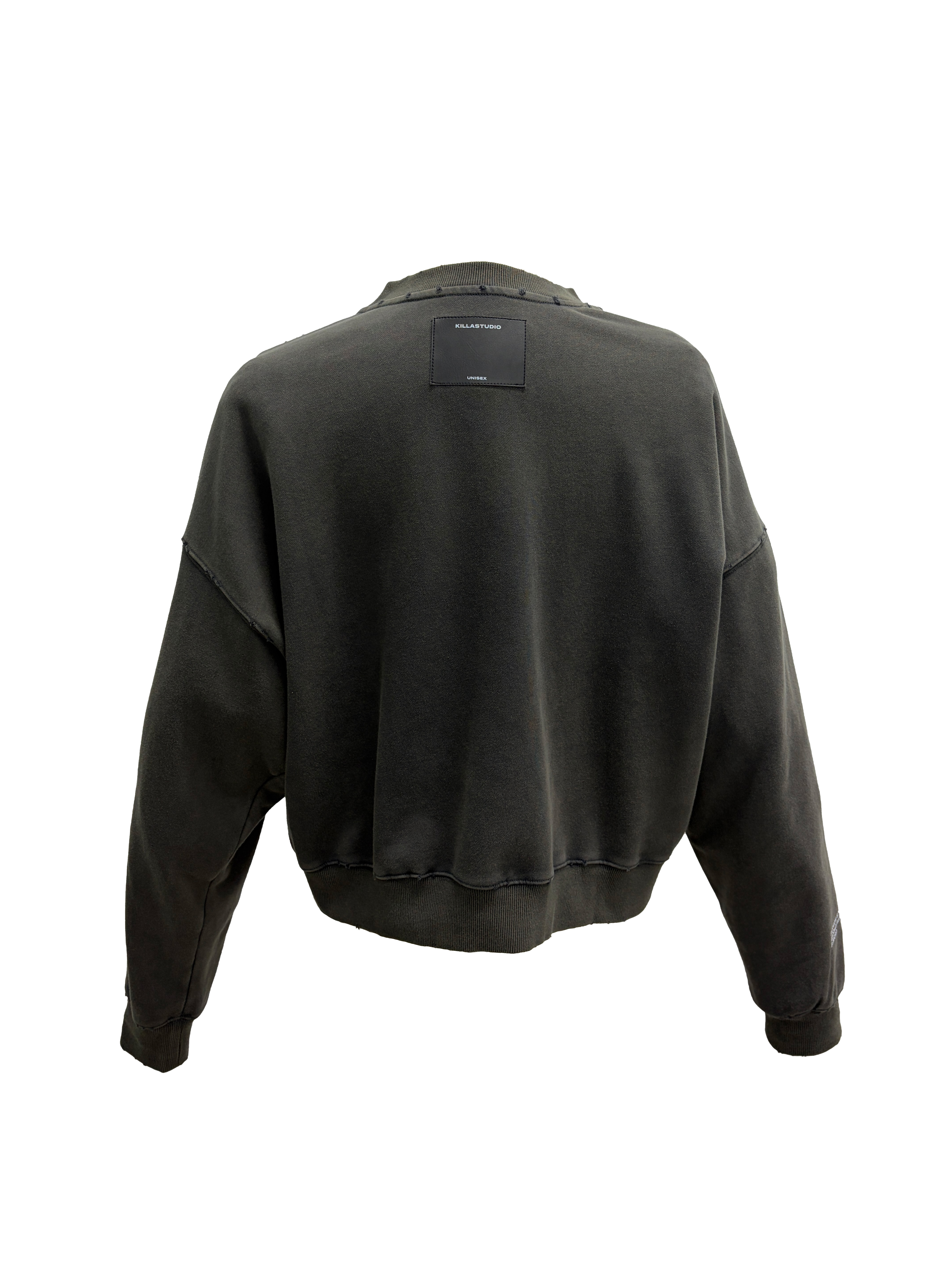 Fashion killa帽Tee-w daily wash cropped