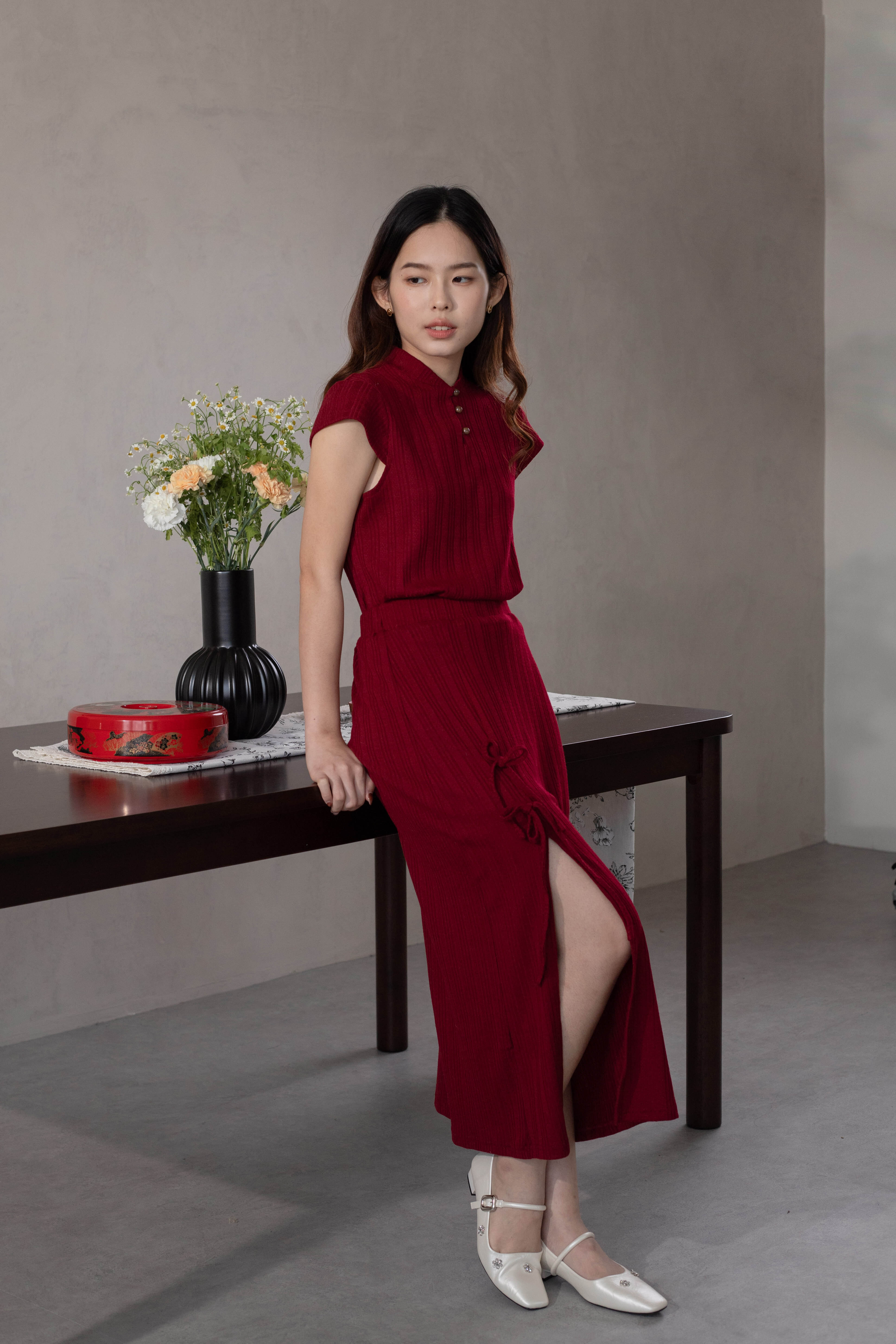 Flore Bloom Mary Janes Beige -SH092BEI