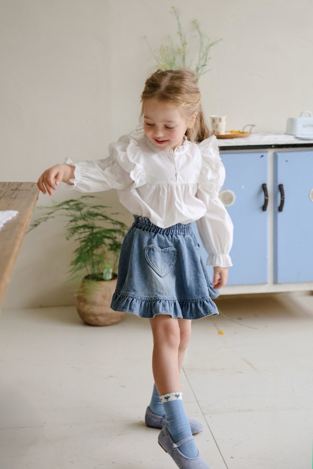 小淑女愛心短裙