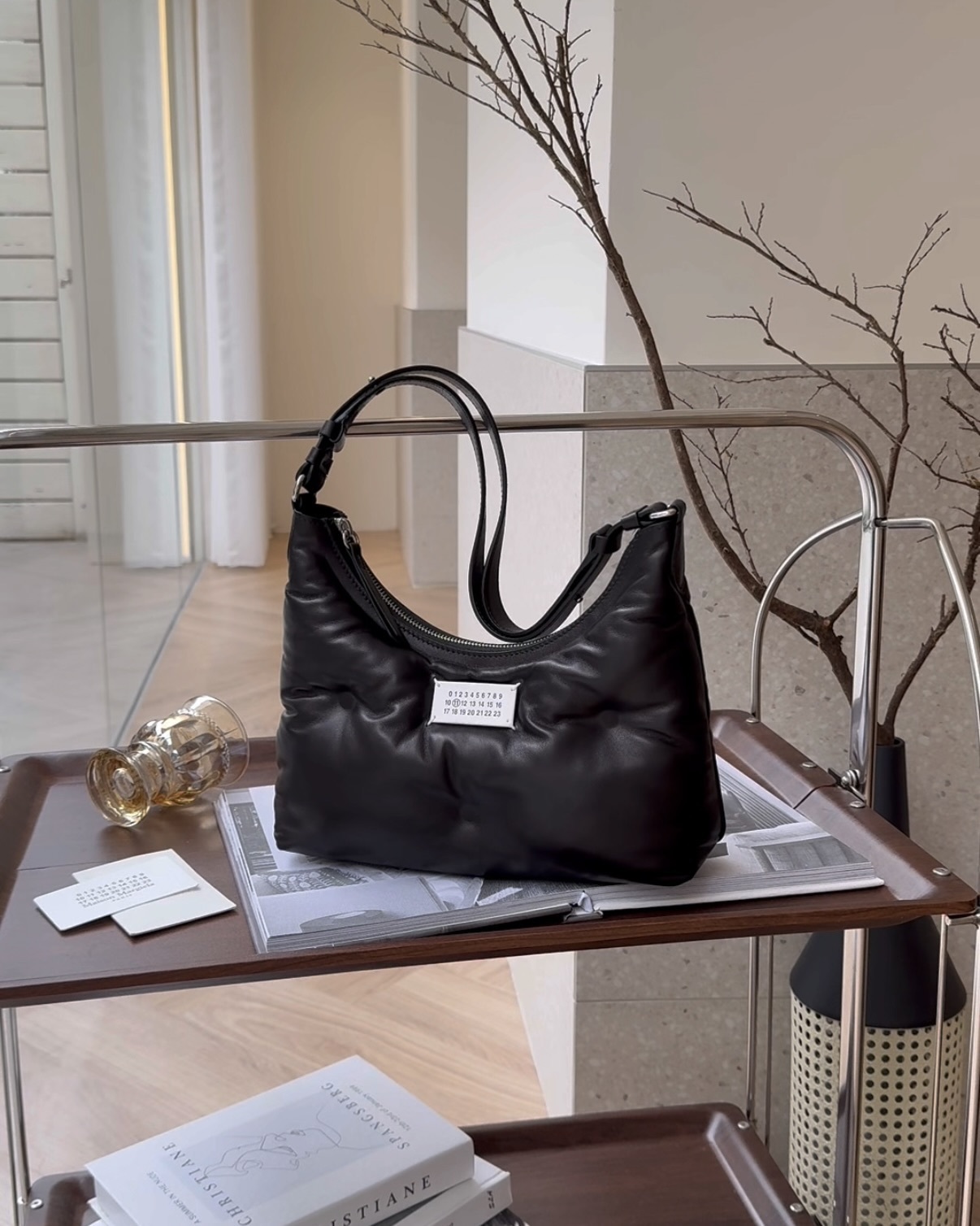 MAISOM MARGIELA｜GLAM SLAM HOBO 小號 黑色