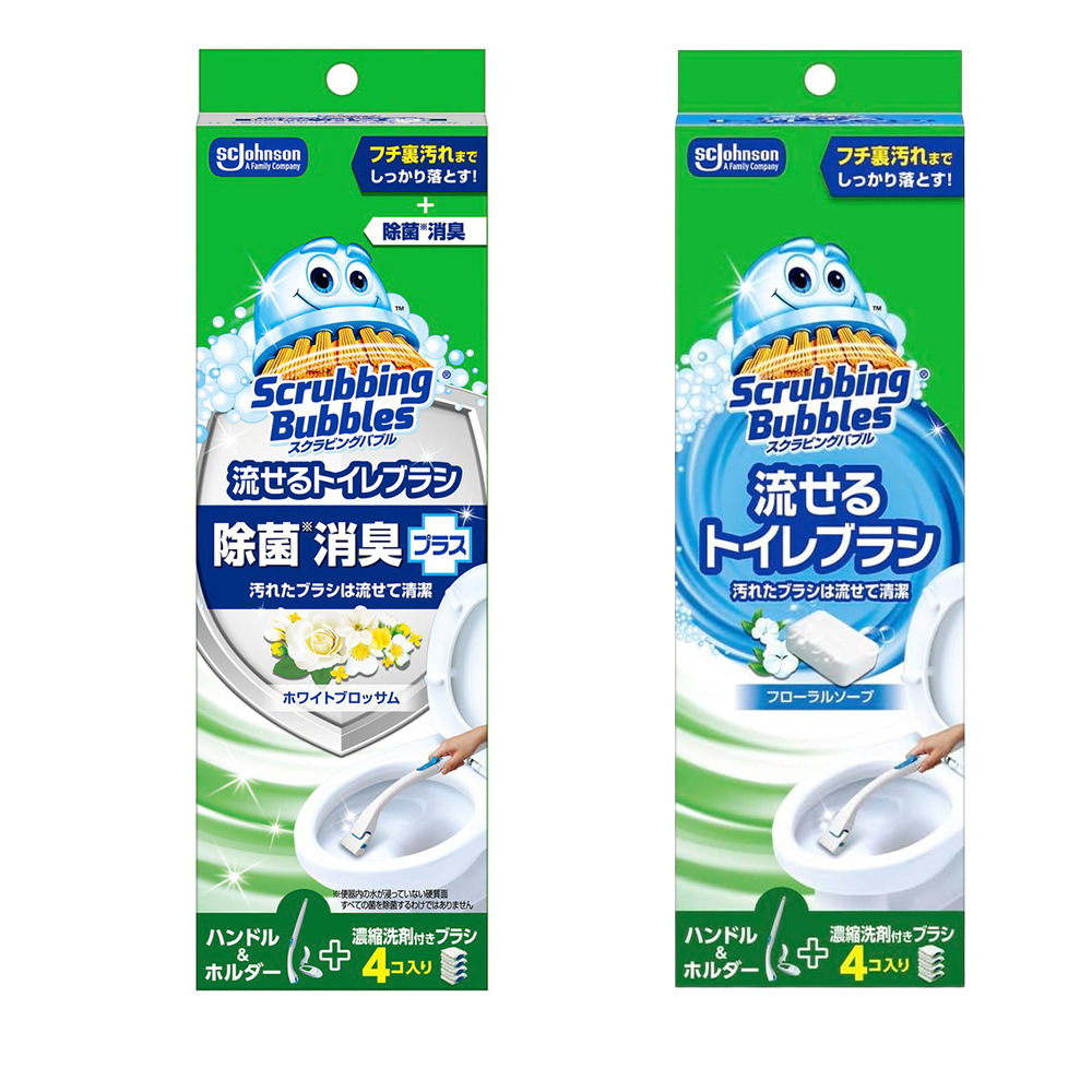 SC Johnson - 一次性馬桶泡沫清潔刷(花皂香/白花香)
