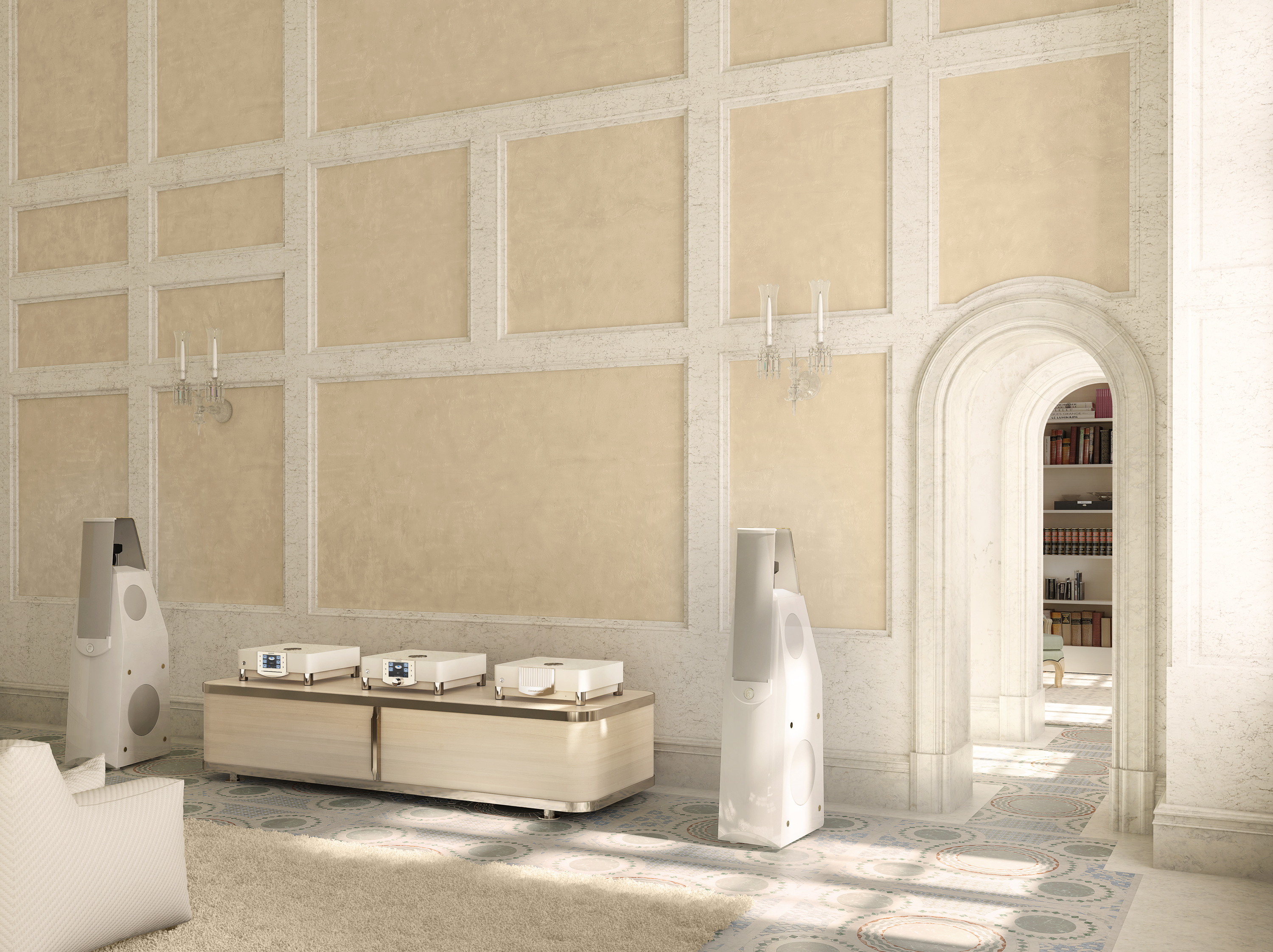 MBL Noble Lin White Hong Kong Aria Audio