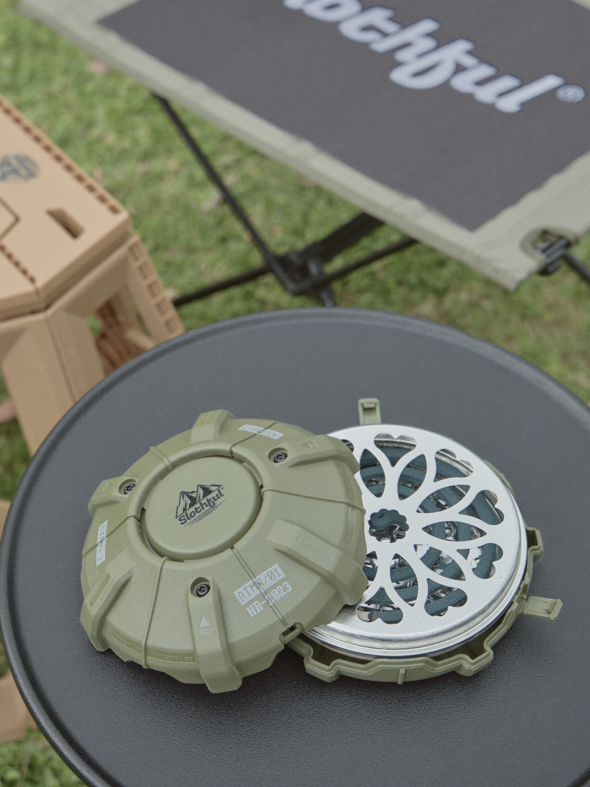 地雷造型蚊香盒