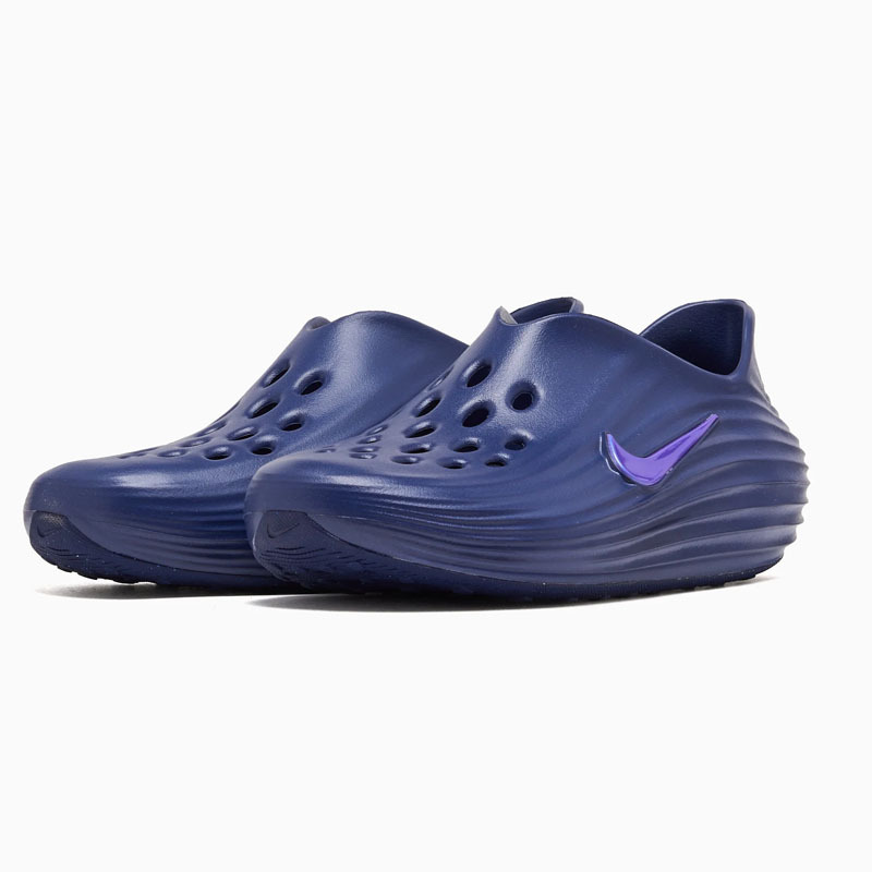 男女鞋 NIKE REACTX REJUVEN8 Blue Indigo 深藍 泡棉 休閒 防水 涼鞋 拖鞋 恢復鞋【HV5060-403】