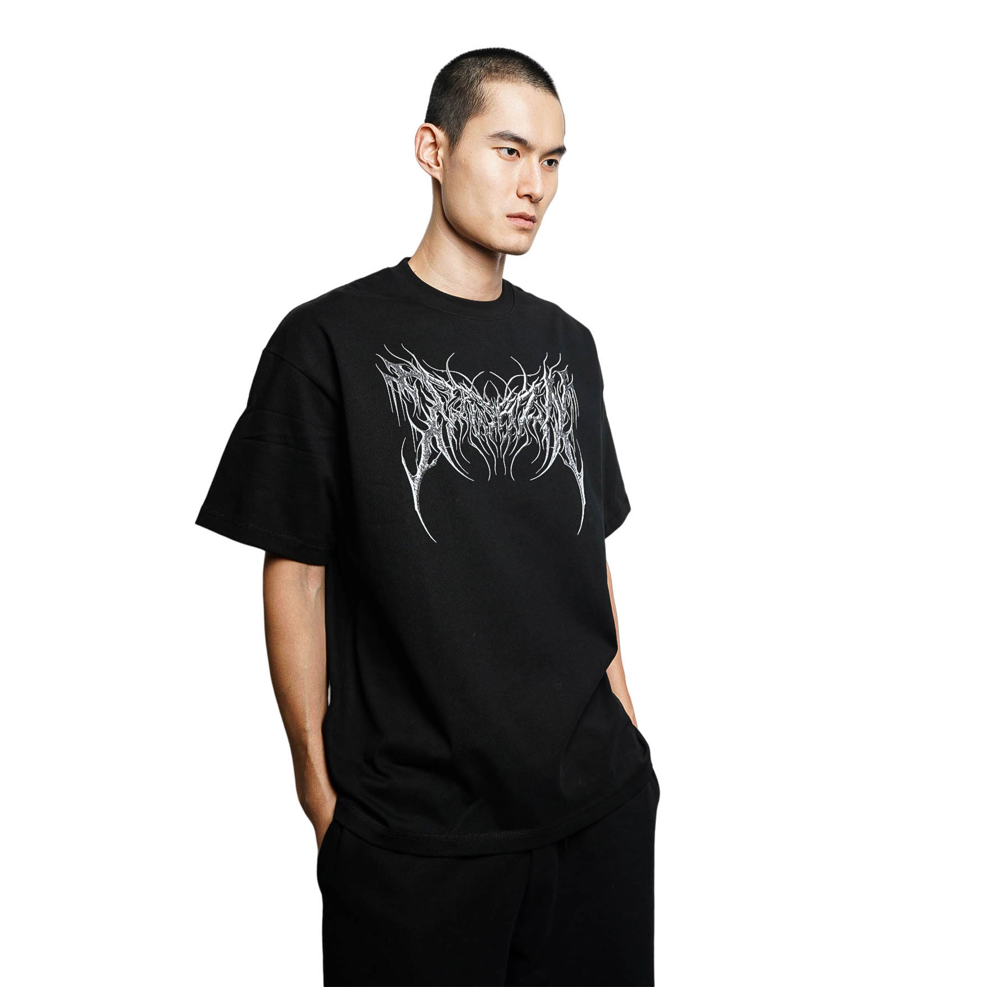 Chrome Type Logo Oversized Tee