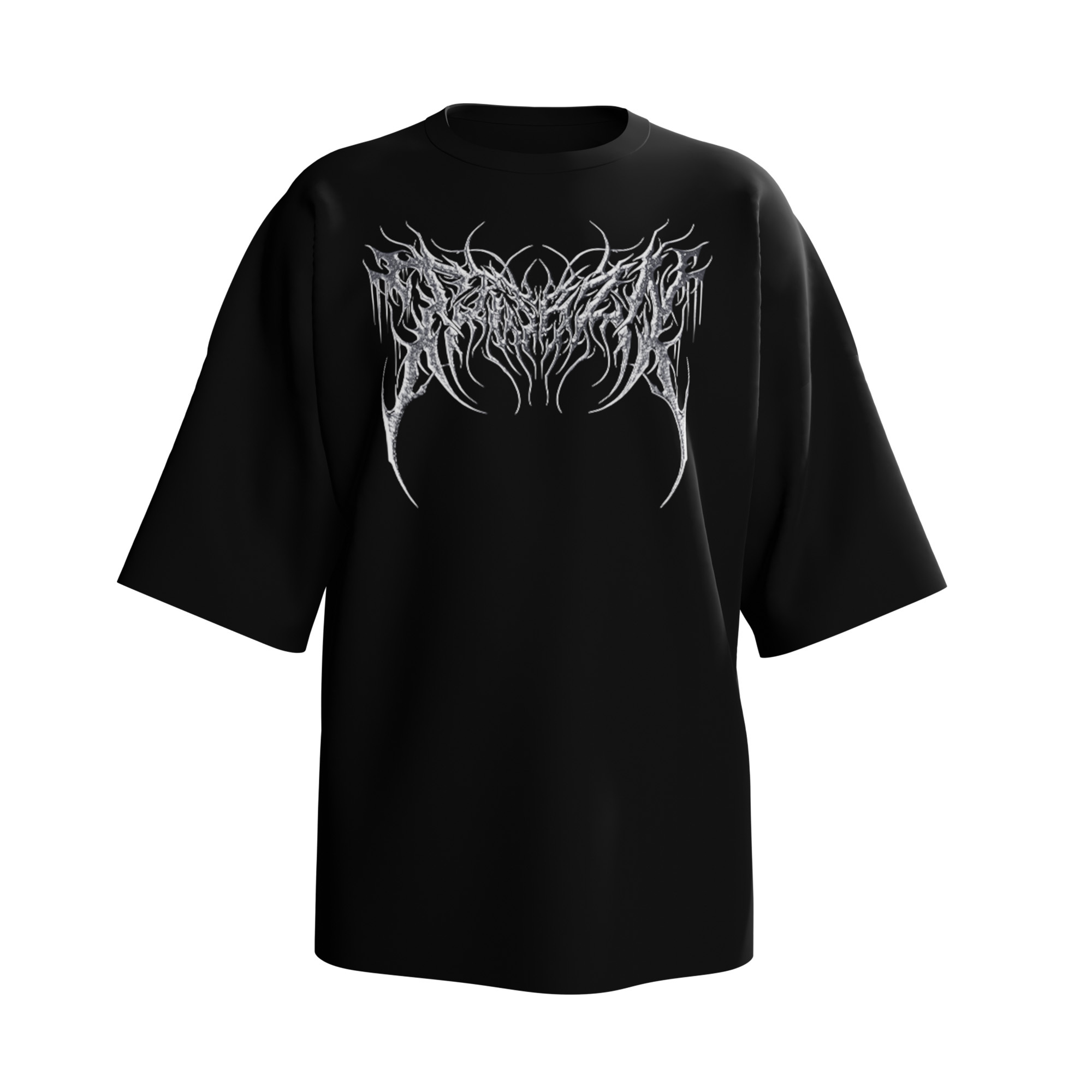 Chrome Type Logo Oversized Tee