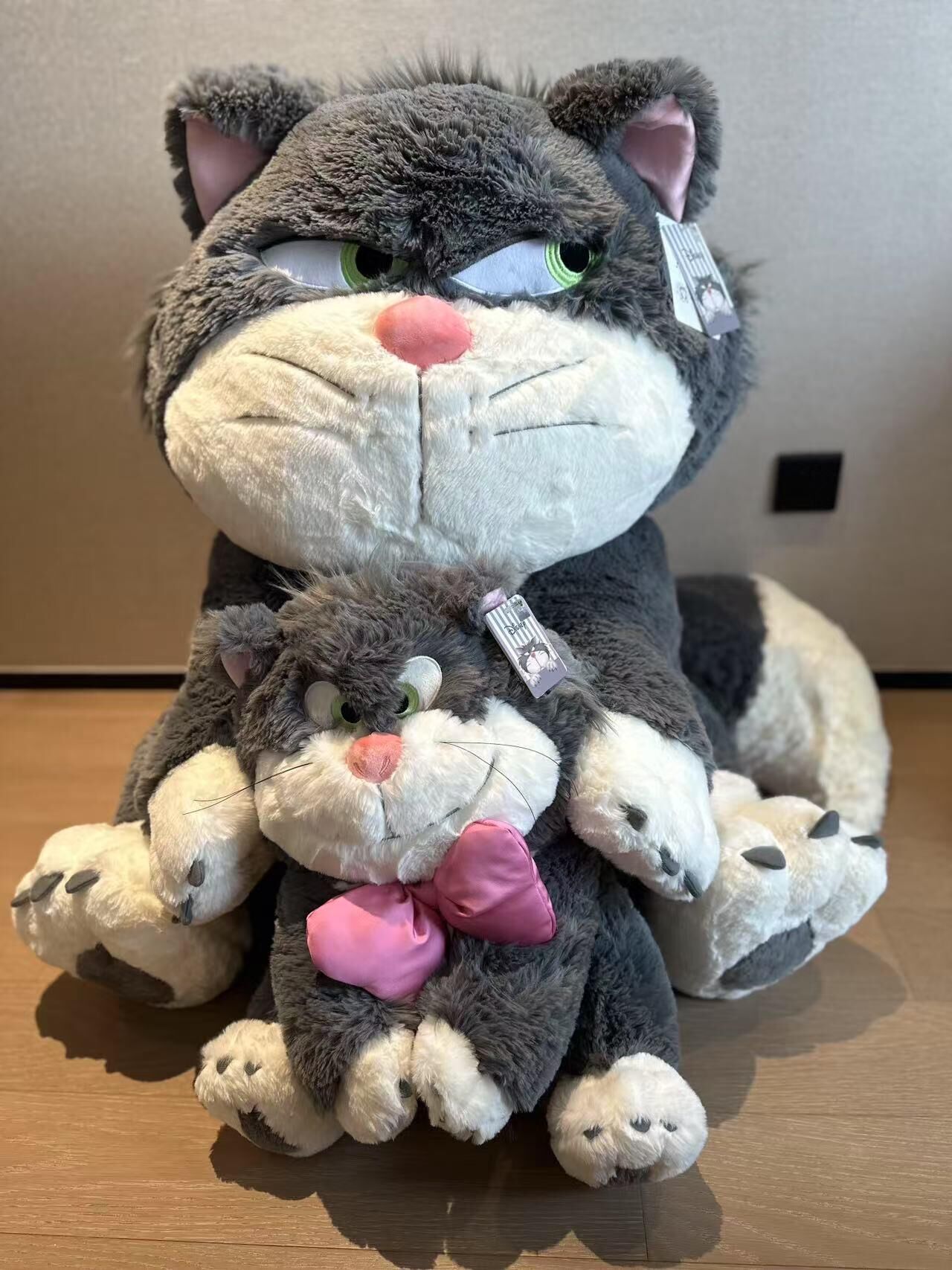 Disney Cinderella  x Zoobies 正版授權 路西法3合1抱枕毯 抱枕 法蘭絨毛毯 絨毛公仔 3款 45cm 80cm /預購