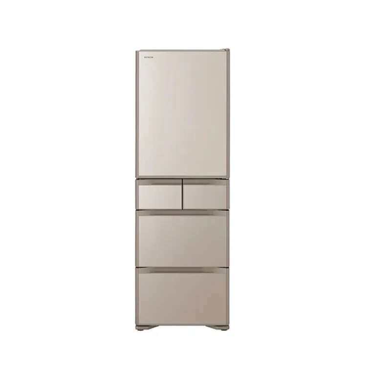 HITACHI 日立407L 一級能效 日製 變頻五門冰箱 右開RS420WJ  (琉璃金)