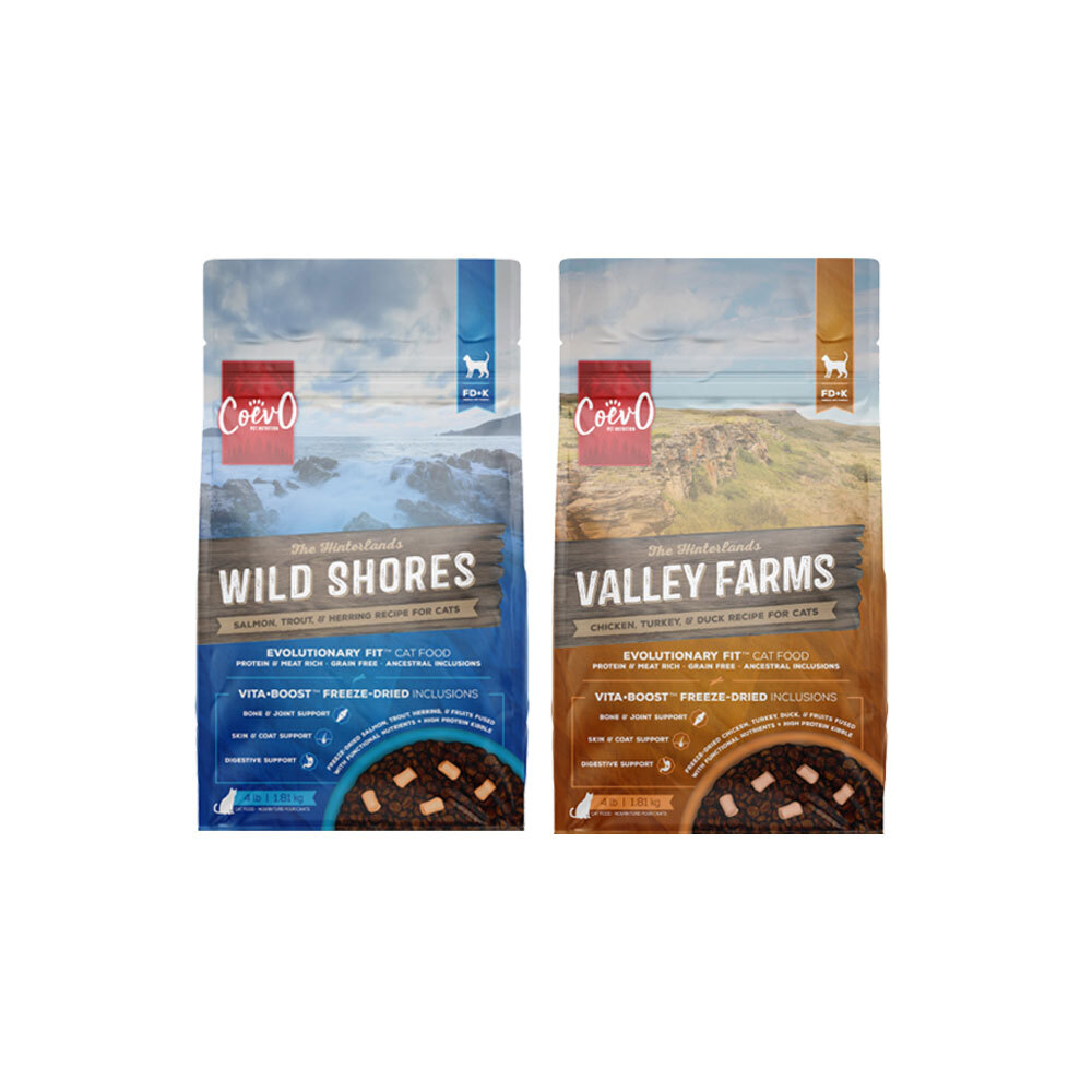 (送魚油)Coevo 天野 1.8KG 功能凍乾＋鮮肉無穀糧貓飼料