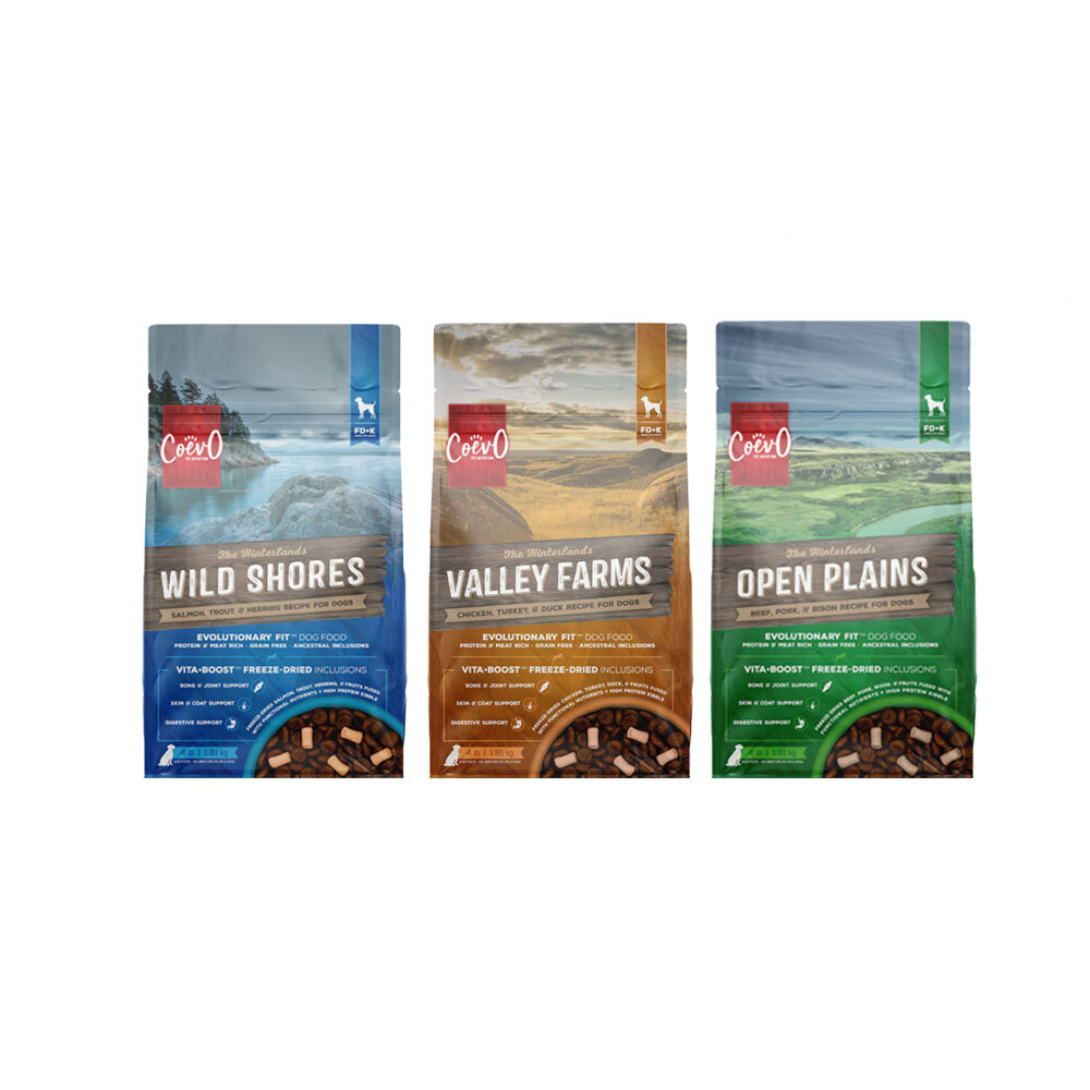 (送魚油)Coevo 天野 1.8KG 功能凍乾＋鮮肉無穀糧狗飼料