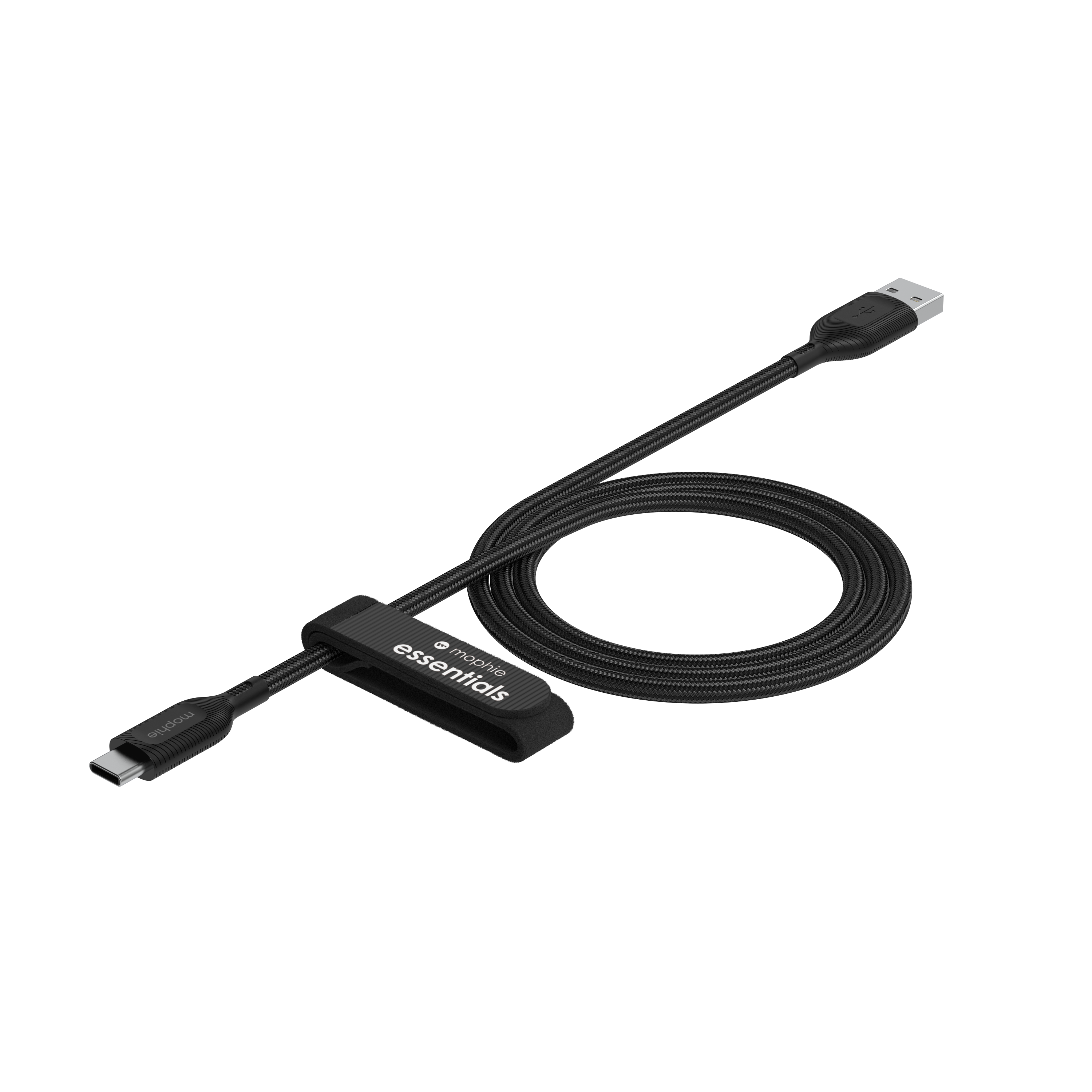 mophie essentials USB-A to USB-C 1m 編織數據線
