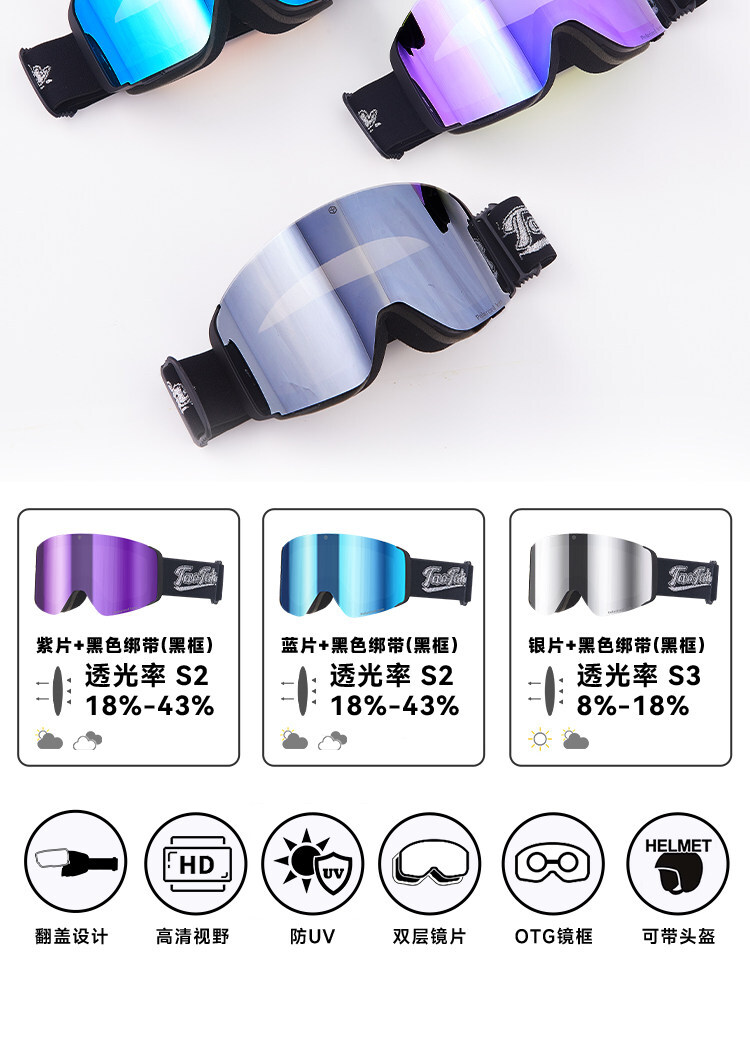 【TAOTECH】翻蓋款風鏡_偏光_2425