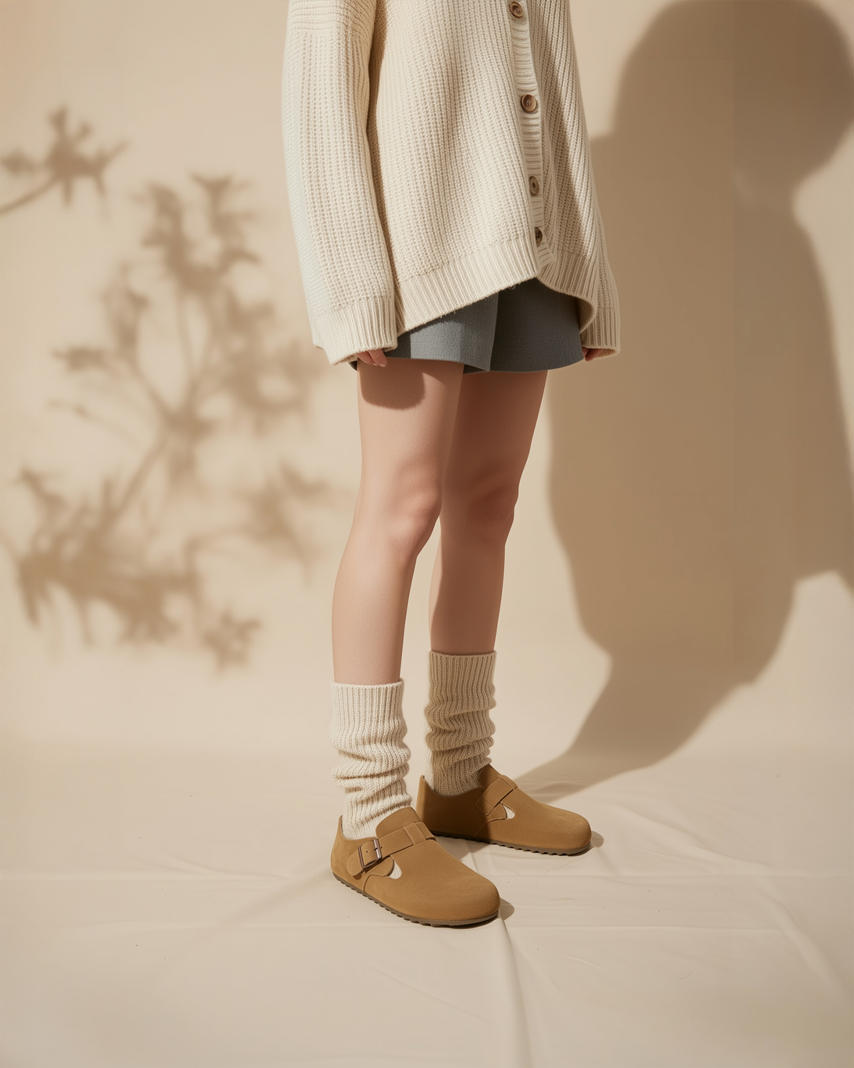 Earth Step 麂皮柔軟膠底便鞋