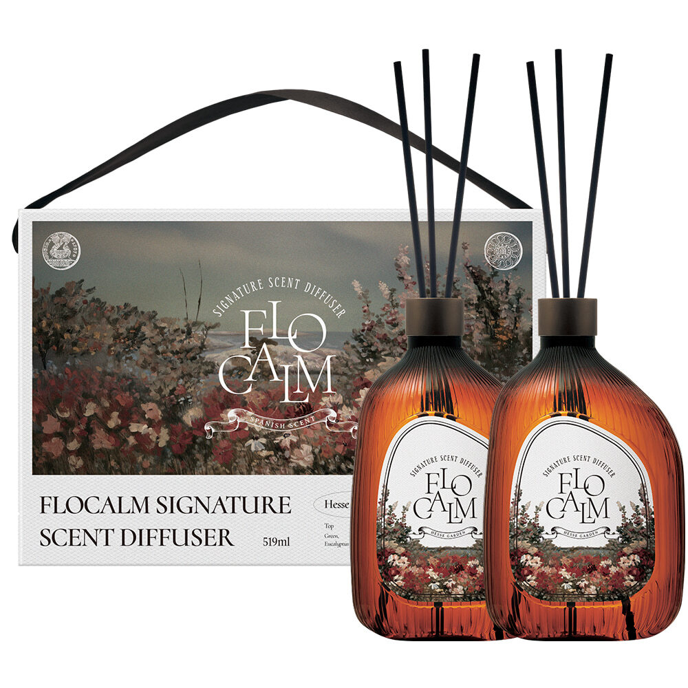 (預購商品)  韓國FLOCALM 飯店御用香水級精品擴香組-519mlX2瓶