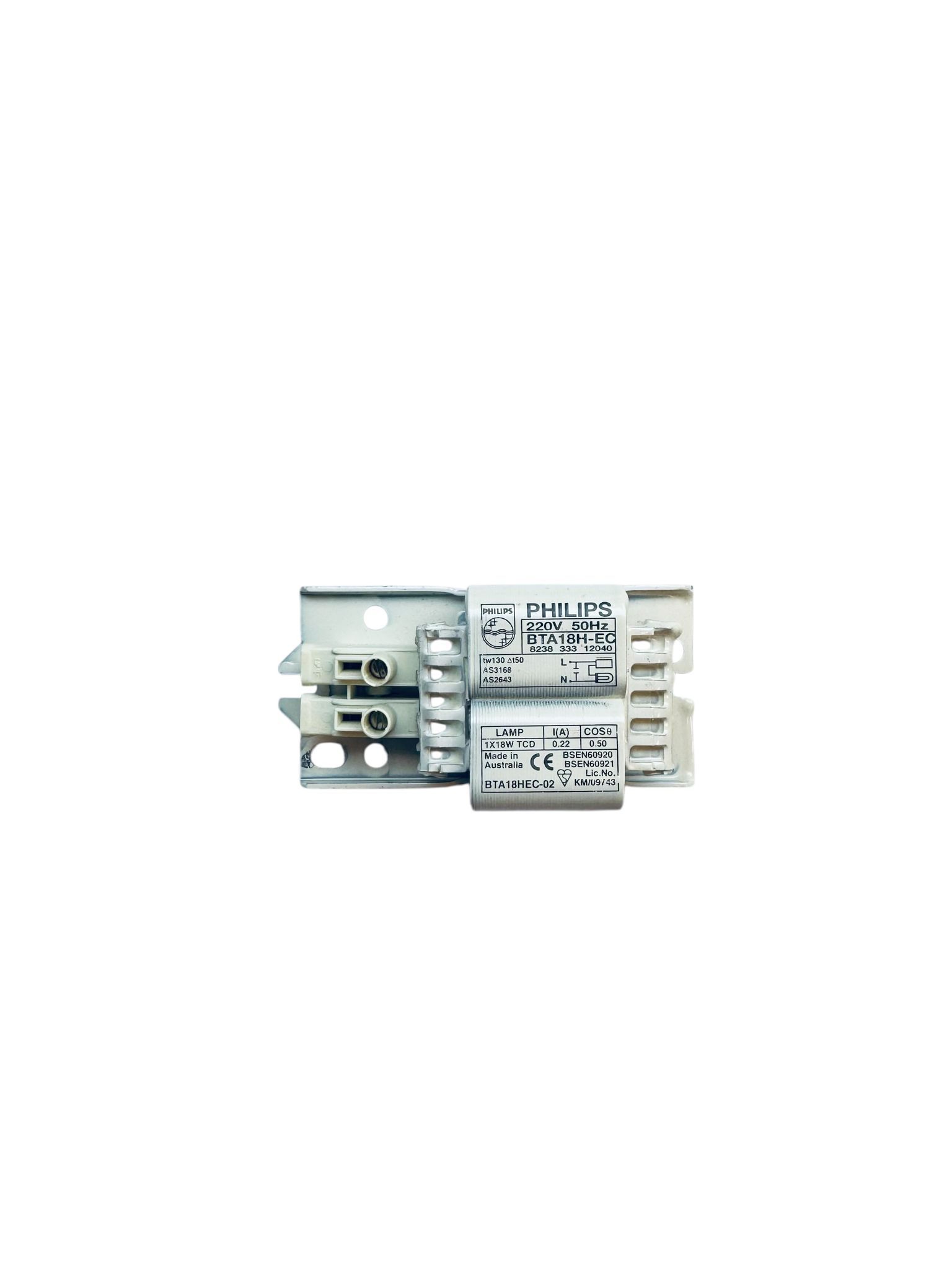 飛利浦  BTA18HEC PLC 1X18W PLC 鎮流器