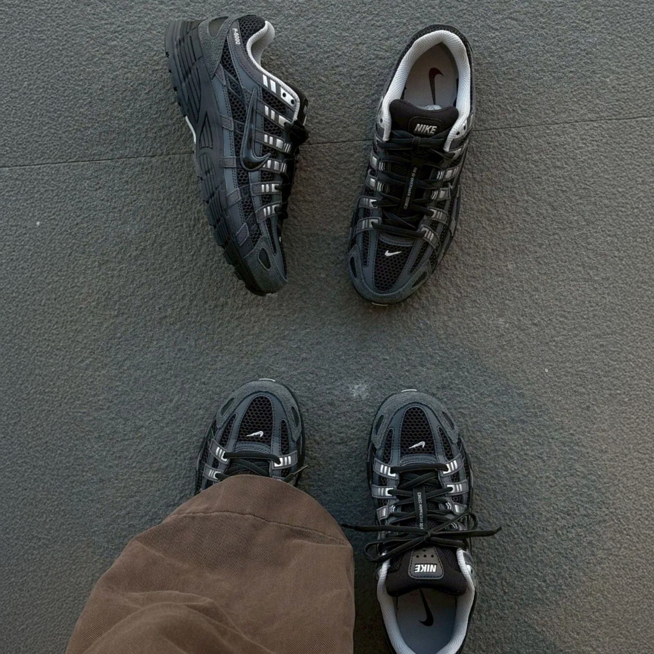 NICEDAY現貨 Nike P-6000 黑灰 灰黑 灰銀 銀 黑 P6000 黑武士 HF0015-002