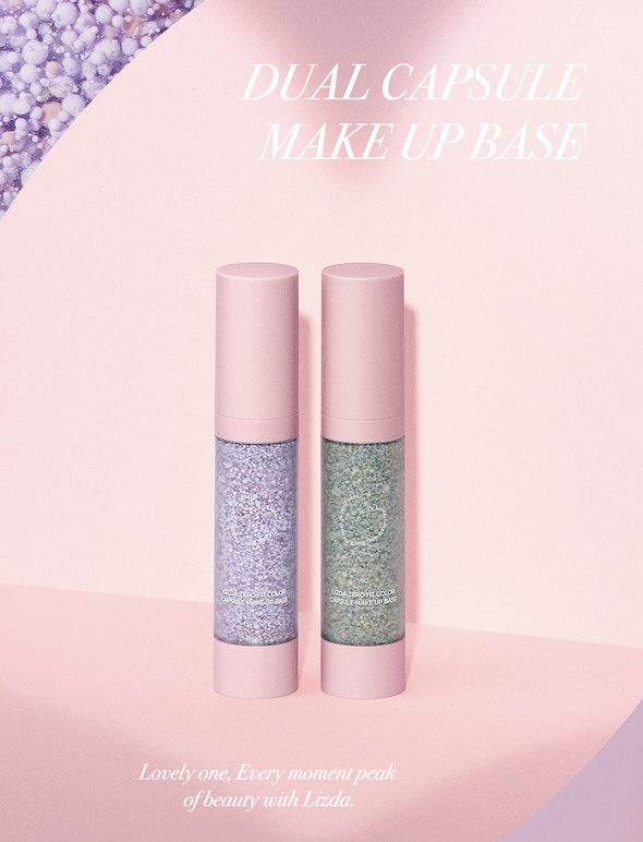 【入LIVECODE一件減至$228@1 | $208 兩件以上！😱🔥！】【LIZDA】Zero Fit Color Capsule Makeup Base 20g (2 types)
