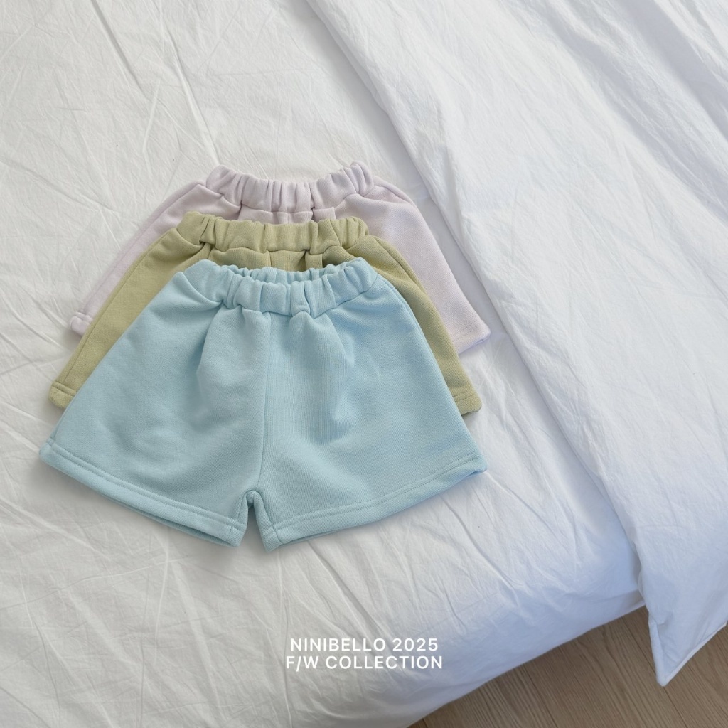 正韓春Ninibello 三色棉花糖色短褲