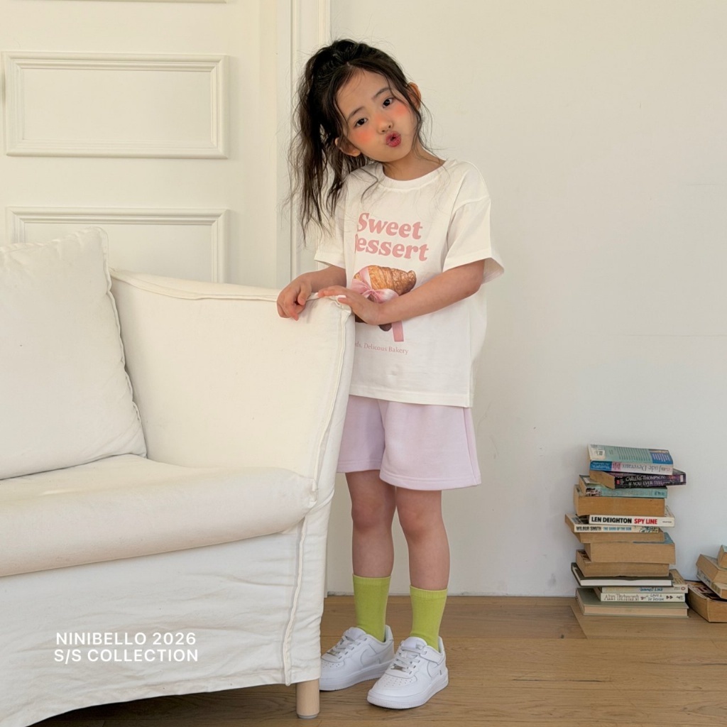 正韓春Ninibello 三色棉花糖色短褲