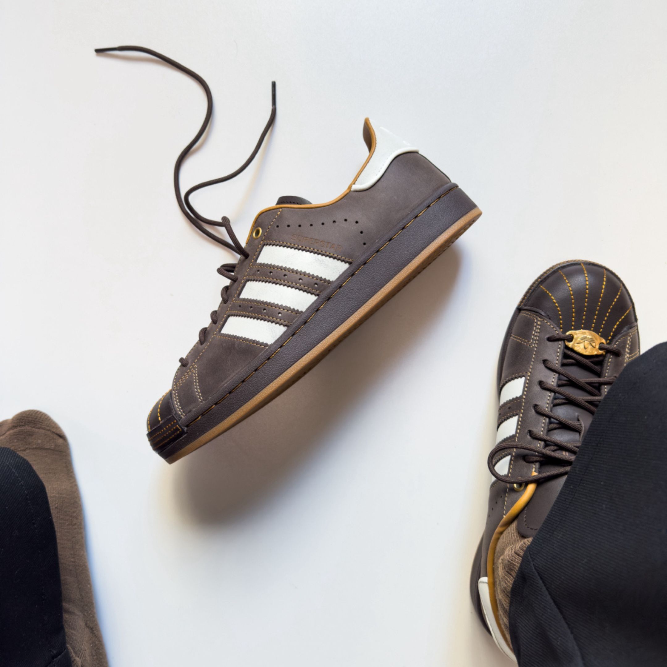 NICEDAY 代購 Adidas Superstar II Brown 深棕 可可 摩卡 皮革 HP7108