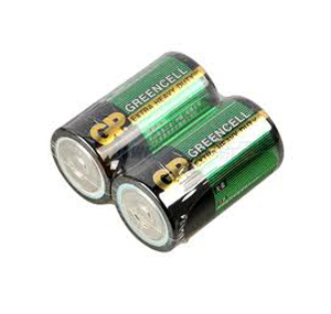 GP超霸 13G (D) 環保碳性大電  (2粒裝) 500301300