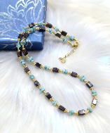 0120GZ15-舒俱來SU-sjl246血舒松石項鏈（A15）