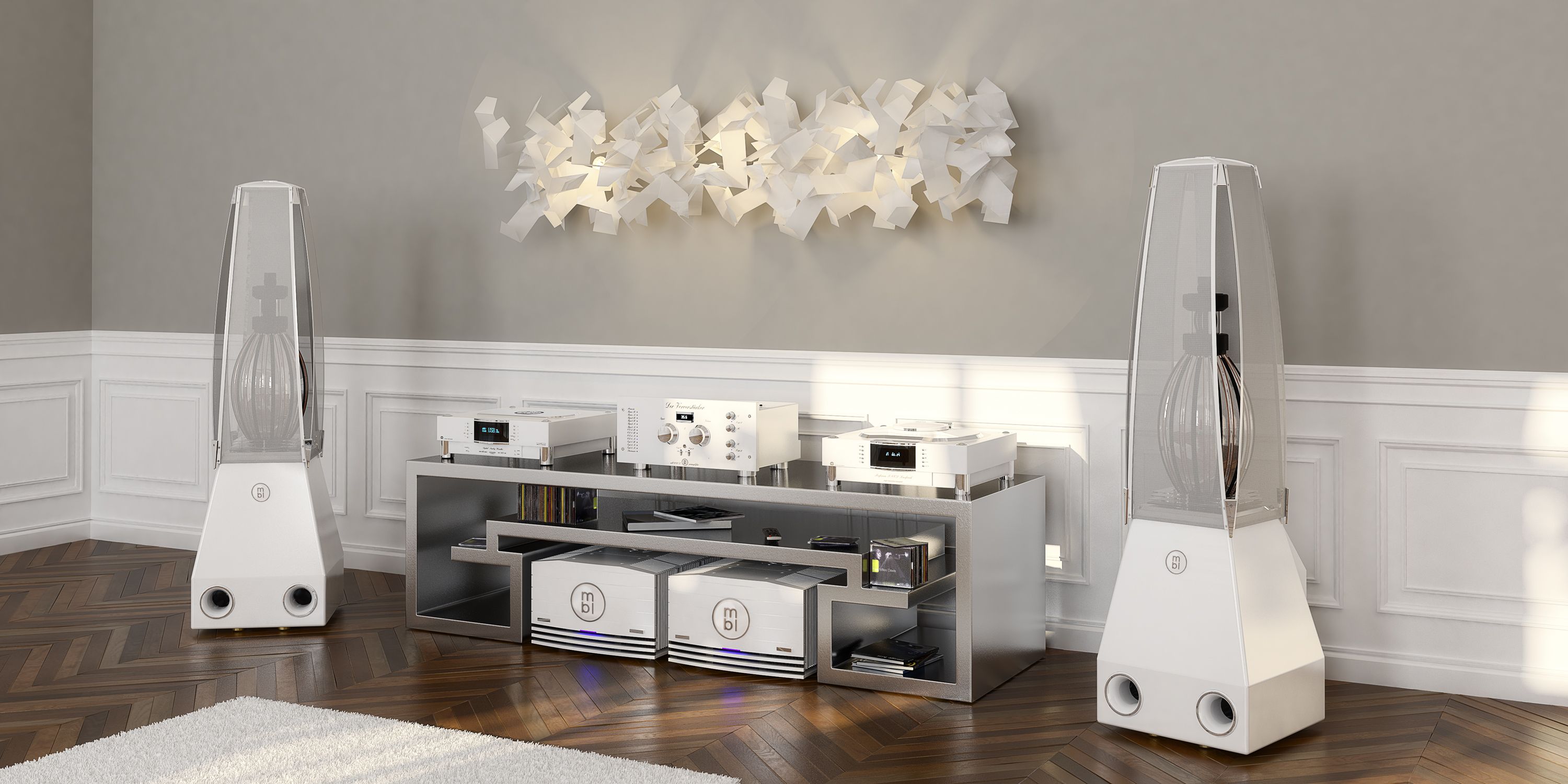 MBL Reference System White 101 E Hong Kong Aria Audio