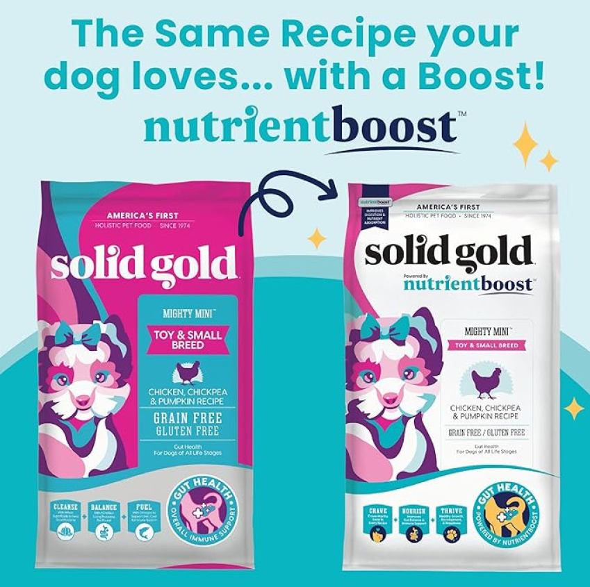 Solid Gold 素力高 無穀物系列 (雞肉) 小型/迷你全犬糧 11LB