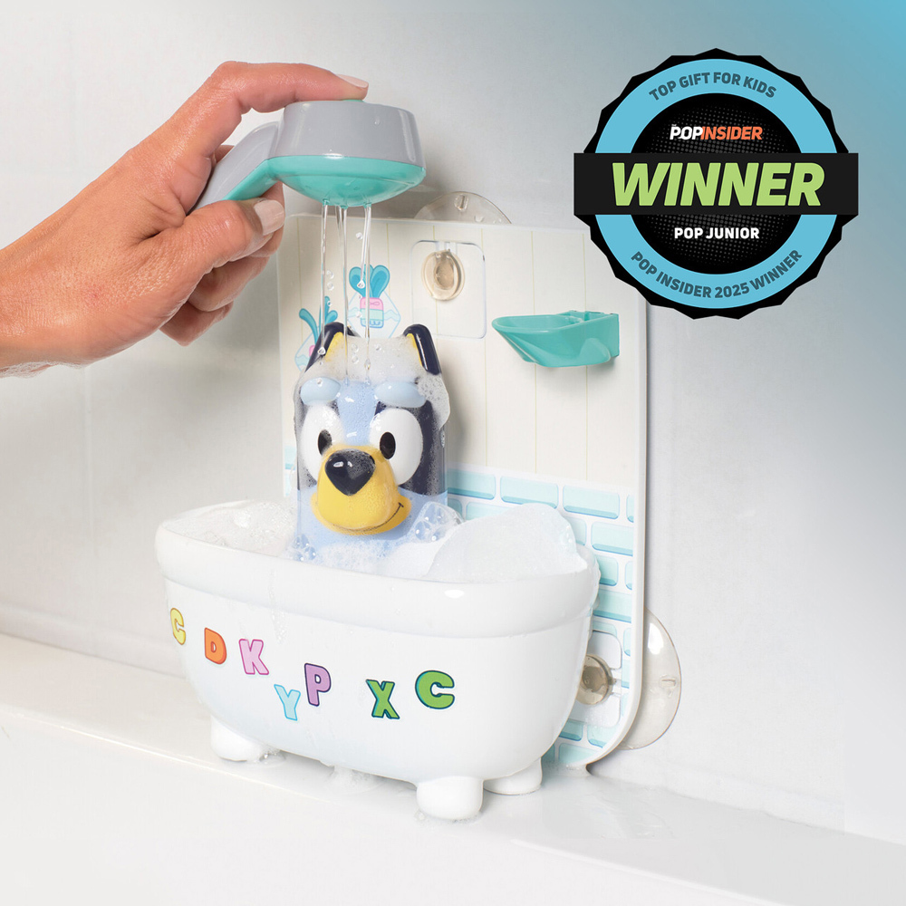 妙妙犬布麗 洗澡玩具-壓泡泡浴缸